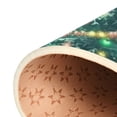 thumbnail image 6 of Non-Slip Area Rug 63x48in Indoor Washable Floor Mats Carpet Printed for Living Room, Bedroom, Home Decor Christmas Rree Decorated with Colored Lights, 6 of 7
