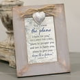 thumbnail image 4 of For I Know The Plans Hope Future Grey Distressed Locket Easel Back Picture Frame, 4 of 5