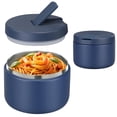 thumbnail image 1 of Termo para alimentos Pawtong con aislamiento al vacío de 350 ml, acero inoxidable, azul, 1 of 7