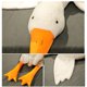 thumbnail image 4 of Almohada de ganso Hariumiu de 50/90 cm, suave y elástica, para dormir, de dibujos animados, de peluche, para decoración de cama, adorable muñeco de ganso de peluche extraíble y lavable, regalo de, 4 of 6