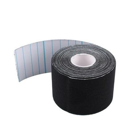 WALFRONT 1.97In Easy Tear Hypoallergenic Sports Medical Tape, Easy on Skin Sports Muscles Pain Care, Used by Pro Athletes and Coaches Elastic Tape (Available in Skin Color, Blue, Black, Red, (Best Tape For Skin)