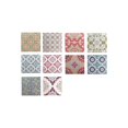 thumbnail image 1 of Azulejos decorativos autoadhesivos mediterráneos de 15 x 15 cm (paquete), 1 of 2