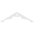 thumbnail image 4 of Ekena Millwork 60"W x 17 1/2"H x 1"P (7/12) Pitch Heath Architectural Grade PVC Gable Pediment, 4 of 5