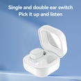 thumbnail image 7 of openpig Wireless Earbuds, Bluetooth 5.0 Ear Buds, Stereo Sound in Ear Headphones, Sweatproof Bluetooth Earbuds, Comfortable Ear Buds for Women, White, 7 of 7