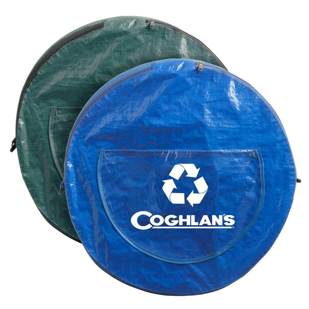 Bote de basura y reciclaje Coghlan's Pop-Up, ligero, 110 L