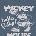 thumbnail image 3 of Mickey & Friends - Mickey Mouse Hello Folks - Toddler And Youth Short Sleeve Graphic T-Shirt, 3 of 5