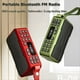 thumbnail image 2 of Radio PortáTil FM Mini Radio Bluetooth Altavoz Sonido Hi-Fi Barra de Sonido Subwoofer Reproductor de MúSica Manos Grabadora con MicróFono, A, 2 of 5