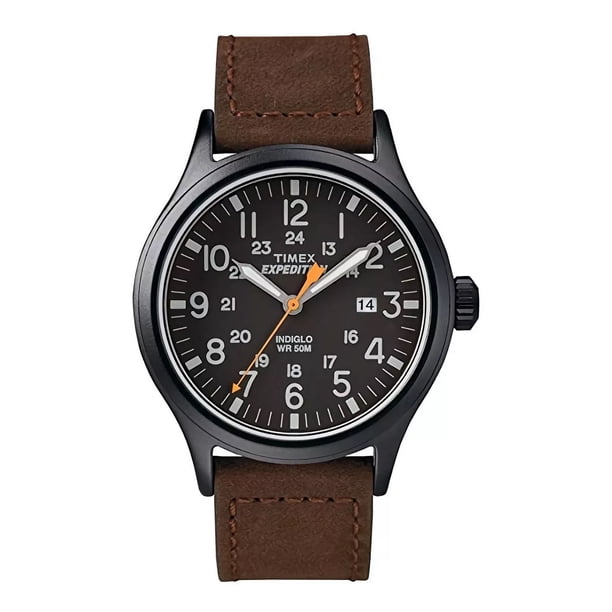 Timex | Reloj Hombre | Tw4b125009j | Original Color de la correa Marrón oscuro Color del bisel Gris oscuro Color del fondo Gris oscuro