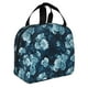 thumbnail image 2 of Easygdp Ink Rose Bolsa Térmica Premium - Tela Oxford Impermeable, Gran Capacidad, Bolsillo Frontal, Unisex para Trabajo, Escuela, Actividades al Aire Libre y Picnics, 2 of 8