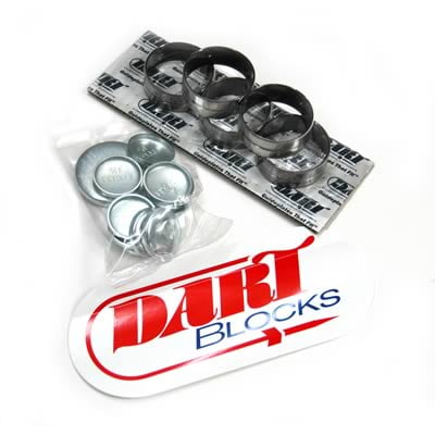 Dart 32000001 SB Chevy Little M Engine Block Parts Kit, Coated Cam Bearings