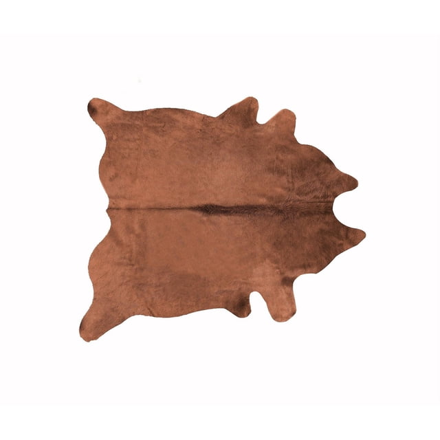 H-Natural Tapis Geneva En Peau De Vache