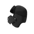 thumbnail image 1 of Qarigey Deportes al aire libre Gorra a prueba de viento Sombrero cálido Esquí Ciclismo Senderismo Gorra de invierno con cubierta facial Sombreros negro Qarigey AP000312-02, 1 of 5