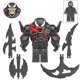 thumbnail image 1 of Venom Marvel Toys Little Animal Building Block Toys, Building Block Figurine Figurine Ornaments, Suitable For Fans, Exquisite And Cute Toys, Suitable For Children, Boys And Girls, 1 of 4