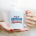 thumbnail image 3 of Custom Mugs All American Grandma Patriotic Grandmother America Nana Mother's Day Gifts Santa Christmas Presents Ceramic Coffee 11oz 15oz Mug, 3 of 7