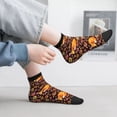 thumbnail image 2 of Naloa Woodland Creatures Floral Ankle Socks for Women Non Slip Socks No Show Socks Classic Low Cut Casual Socks Casual Socks, 2 of 7