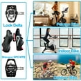 thumbnail image 4 of BUCKLOS Look Delta, SPD Bike Bicycle Pedals - Compatible with Peloton & Shimano SPD - 9/16'' Fitness Exercise Indoor Cycling Pedal, 4 of 7