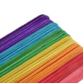 thumbnail image 4 of 50 Pieces Colored Craft Sticks Natural Wooden Ice Cream Sticks Activity DIY Craft Assorted, 4 of 8