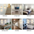thumbnail image 4 of LNKOO Modern Wall Sconces 6W LED Wall Lights Up Down Wall Lamp Acrylic for Bedroom Corridor Stairs Bathroom Indoor Lighting Fixture Not Dimmable Home Room Decor, Warm White, 4 of 7