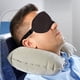 thumbnail image 3 of Paquete de 2 máscaras de noche CHAO máscara de seda ultra suave para dormir negro, 3 of 5