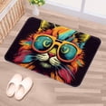 thumbnail image 5 of Cat Polyester Non-Slip Machine Washable Door Rug Game Mat Kitchen Rug Office Rugs, 5 of 6
