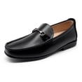 thumbnail image 1 of Mocasines de Vestir para Hombre Bruno Marc Slip On Negro Talla 8.5, 1 of 8