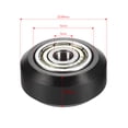 thumbnail image 2 of Labymos 20pcs Grand Modèle de Roue Ronde Passive Pulley avec Roue Dentée de Roulement pour Imprimante CNC i3 3D, 2 of 6