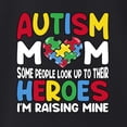 thumbnail image 3 of Wild Bobby Autism Mom Support Heroes I'm Raising Mine Women Graphic Tee, 3 of 6