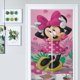 thumbnail image 3 of Cortina de puerta de Minnie Mouse, cortina opaca para puerta de 34 x 57 pulgadas, cortina divisoria de privacidad para decoración del hogar, dormitorio, cocina, 2 paneles, 3 of 6