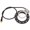 Black - Big Hole, variant on YAHHU Electric Bicycle Assist Sensor High Sensitivity 12 Magnets Right Dual Hall Sensor Small Hole (4.3 inches / 11 cm)