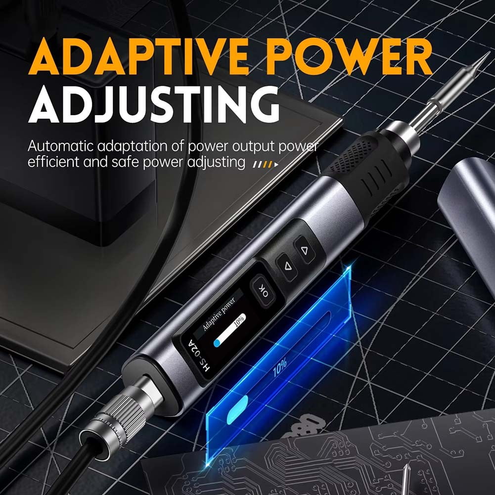 yaaqii Smart soldering iron HS-02 mobile workbench storage box soldering iron set