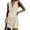 White, variant on Women's Fashion Dress Outings Sweet A-Line Dress for Everyday Wear New Beach Dress