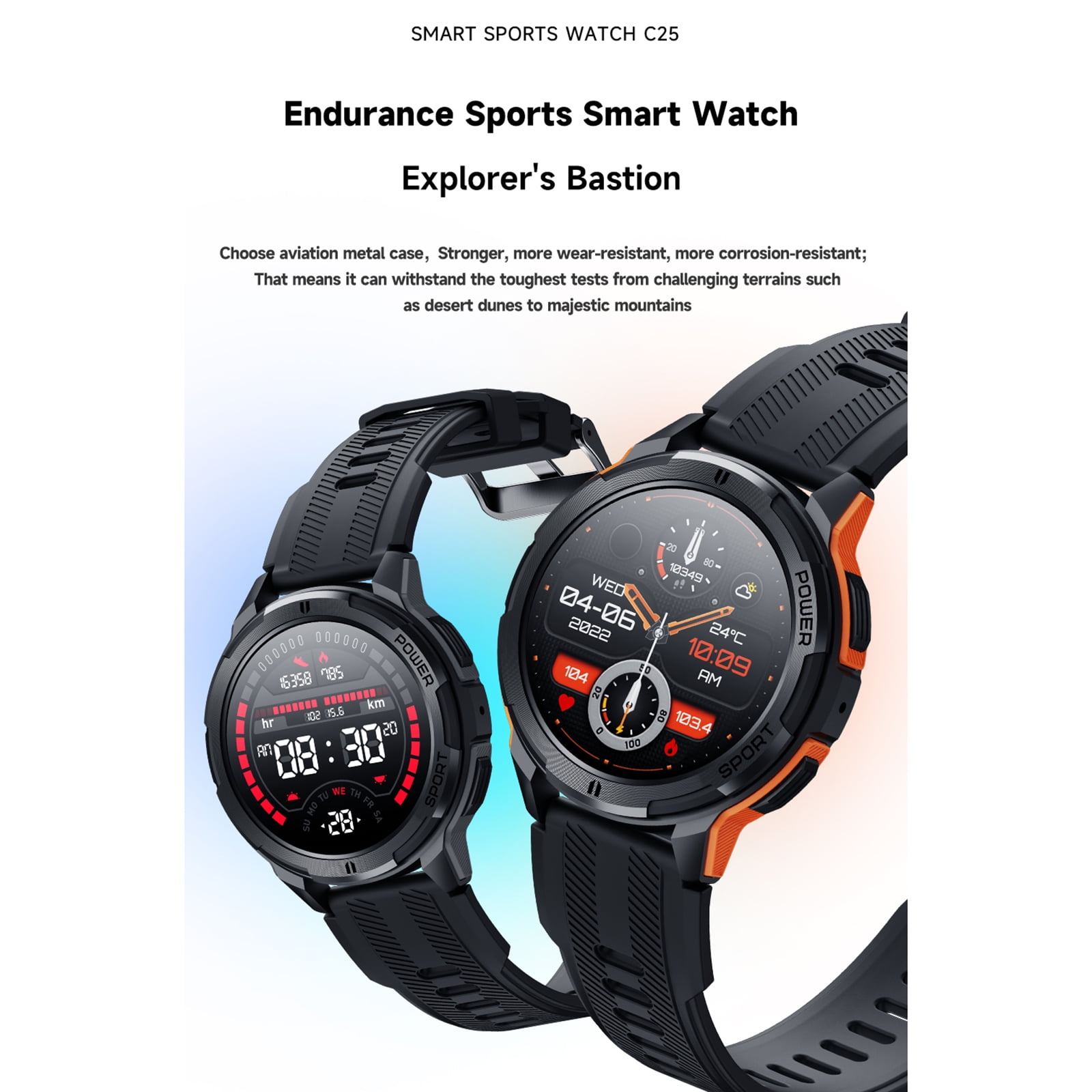 LEMFO LEMFO C25 Smart Bracelet AMOLED Full Touch Screen