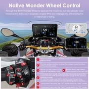 Carpuride for BMW Motorcycle CarPlay & Android Auto Dual Bluetooth, Native Wonder 6.25 Waterproof GPS Navi Screen, Data Reading, TPMS, Light Sensor (W602BS Pro)