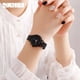 thumbnail image 3 of Reloj pulsera Skmei 1528 con correa de acero inoxidable color negro, 3 of 5