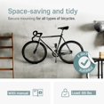 thumbnail image 4 of Borgen Bike Wall Mount Pedal Hook for E-Bikes, MTB & Road - Bicycle Wall Mount with Support Brackets and Wall Protection Pads, Suitable as Bike Rack Garage Bike Storage Shed and Bicycle Storage Indoor, 4 of 4