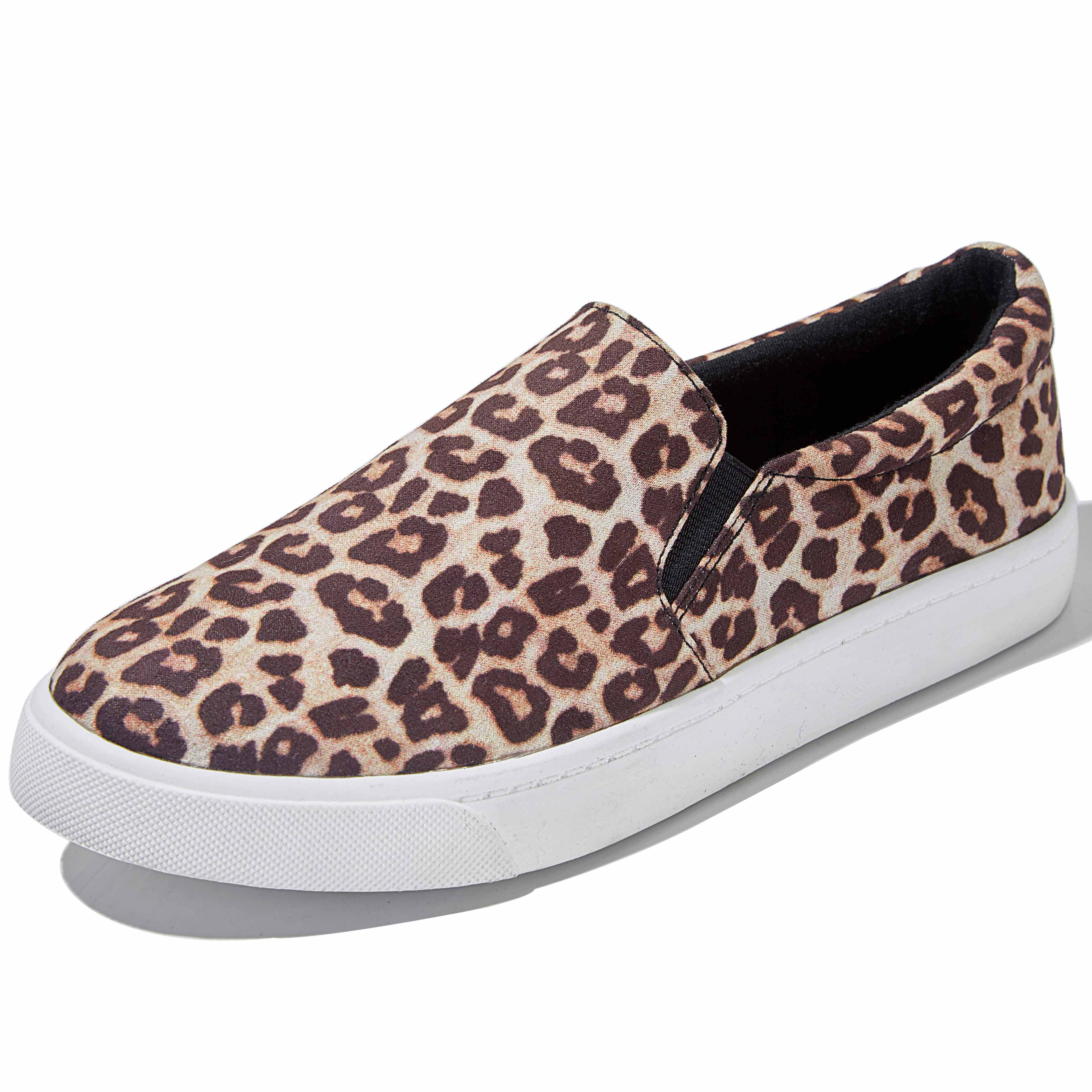 cheetah shoes slip on