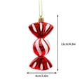 thumbnail image 3 of Fiudx Adornos para Árbol de Navidad, Diseño de Copos de Nieve Brillantes, Decoración Navideña de Invierno, Decoración Versátil para El Hogar y Fiestas, Perfectos para Cumpleaños, Juego de 5 Piezas, F, 3 of 3