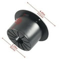 thumbnail image 3 of Yimiti Rv Electrical Cable Hatch Power Cord Compartment Door Fit For Rv Camping Trailer,Black, 3 of 9