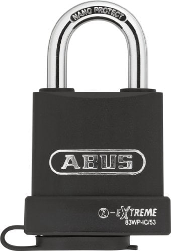 Abus Lock Company 83IC/50 Chrome Plated Brass Padlock 1-7/8 Wide