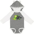 thumbnail image 3 of Inktastic Happy St Pat-Rex Day with Dinosaur Boys or Girls Long Sleeve Baby Bodysuit, 3 of 5