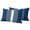 Blue, variant on Outdoor Waterproof Pillow Covers Modern White Stripe on Green Decorative Throw Pillow Protectors,Pillowcase Cushion Cases for Patio Sofa Garden Couch,16x16in,Pack of 2