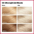 thumbnail image 2 of REVLON Colorsilk Beautiful Color Permanent Hair Color with 3D Gel Technology & Keratin, 100% Gray Coverage Hair Dye, 05 Ultra Light Ash Blonde Single Pack, 2 of 3
