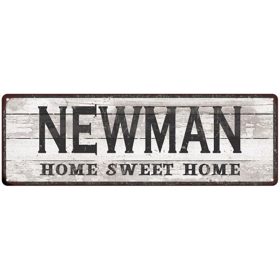 NEWMAN Home Sweet Home Country Look 6x18 Metal Sign 106180045447