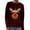 Red, variant on Shadoumai Women’s Fall Tops Stylish Loose Fit Winter Fashion Knit Sweater Christmas Party Top for Women with Glitter