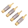 thumbnail image 4 of Enchufe de cable de audio, Profesional de altavoz de altavoces de altavoces firmemento conectado con plátano de altavoces de altavoces con un altavoces con cable de altavoces, 4 of 7