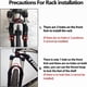 thumbnail image 4 of Portaequipajes Delantero para Bicicleta, Portaequipajes de AleacióN de Aluminio, Portaequipajes de Viaje, Capacidad de 15 KG, Portaequipajes para Bicicleta de MontañA y Carretera, 4 of 5