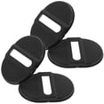 thumbnail image 2 of 4Pcs Plastic Car Door Lock Cover Protector for Car Door Lock and Noise Reduction 3.15X2.36X0.35in, 2 of 9
