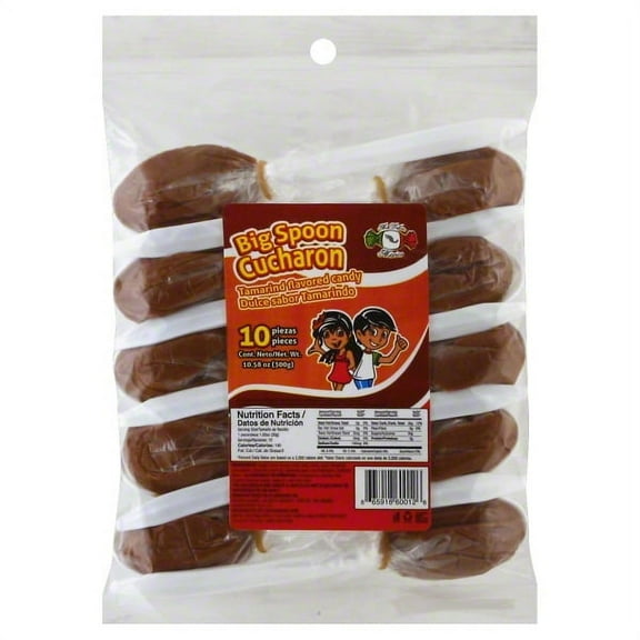 Mi Dulce Mexico Chucharon Tamarind  Candy, 10 ea
