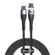 thumbnail image 1 of Baseus Catxc-q01 Serie Magnética De Zinc 100w Pd Usb-c / Type-c A Usb-c / Type-c Cable De Datos De Carga Rápidaf-f, 1 of 5