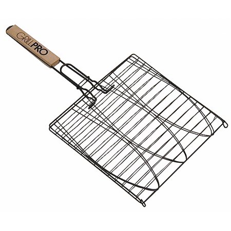 Onward Grill Pro Deluxe Non-Stick Large Fish Basket 24014